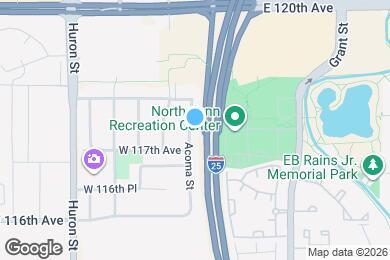 Map image of the property - 11750 Acoma St