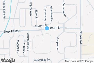 Map image of the property - 956 Fred Ln