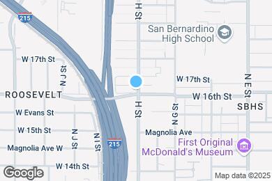 Map image of the property - 1604 N H St