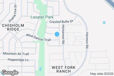 Map image of the property - 1813 Wind Dancer Trail