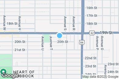 Map image of the property - 1912 20th St