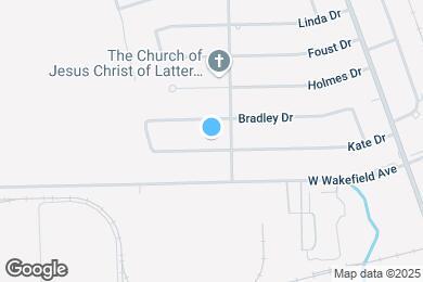 Map image of the property - 206 Kate Dr