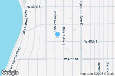 Map image of the property - 4445 Colfax Avenue South