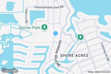 Map image of the property - 5327 Denver St NE