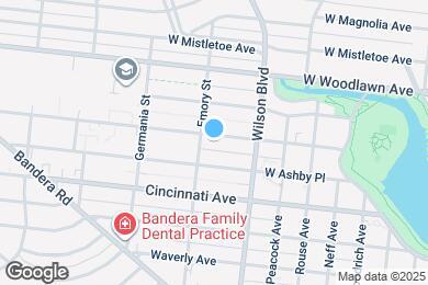 Map image of the property - 2838 W French Pl