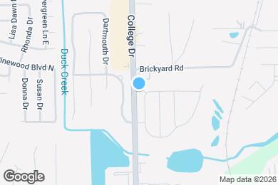 Map image of the property - 1812 Northglen Cir