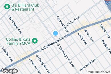 Map image of the property - 1506 S Barrington Ave