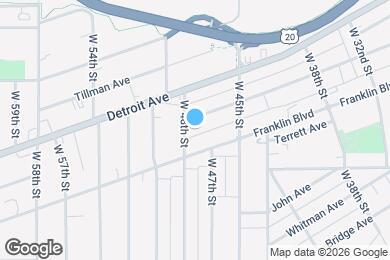 Map image of the property - 4719 Clinton Ave