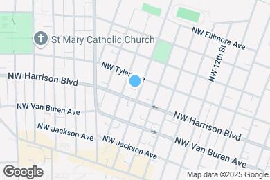 Map image of the property - 420 NW 16th St