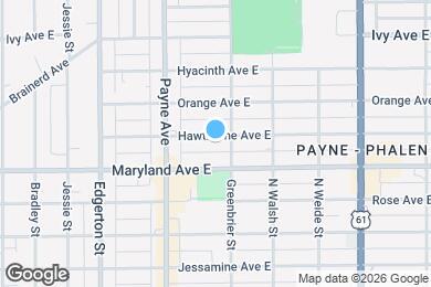 Map image of the property - 684 Hawthorne Ave E