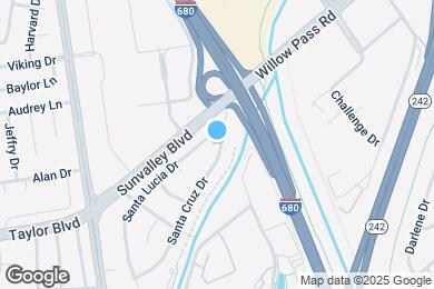 Map image of the property - 900 Santa Cruz Dr