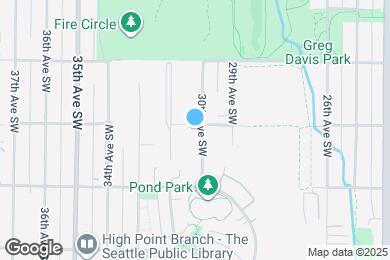 Map image of the property - 5603 30th Ave SW