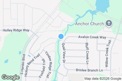 Map image of the property - 3901 Quail View Dr