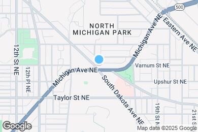 Map image of the property - 4335 South Dakota Ave NE