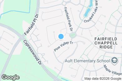 Map image of the property - 15414 Misty Dawn Tr