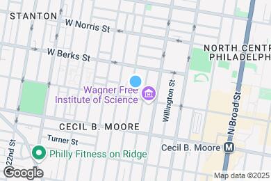 Map image of the property - 1805 N 18th St