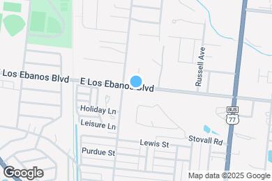 Map image of the property - 234 E Los Ebanos Blvd