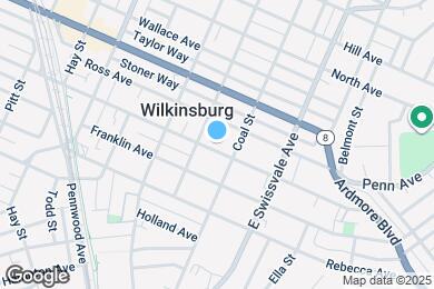 Map image of the property - 915 South Ave