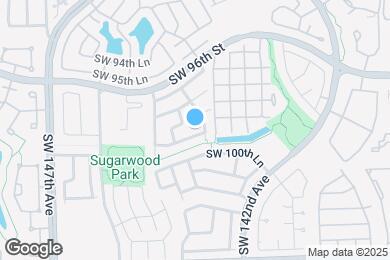 Map image of the property - 14517 SW 98th Terrace