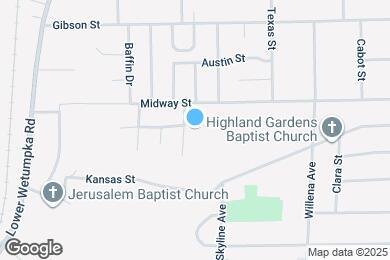 Map image of the property - 1710 Gloria Ct