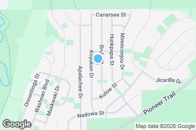 Map image of the property - 1914 Brule St