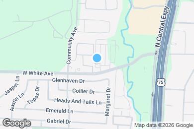 Map image of the property - 1217 Pebblebrook Ln