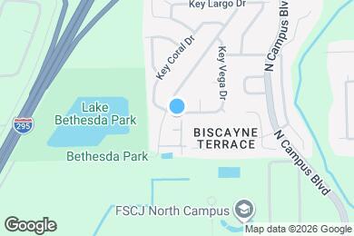 Map image of the property - 4284 Key Vega Dr S