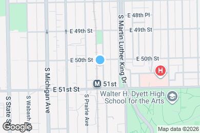 Map image of the property - 5012 S Calumet Ave