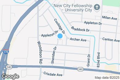 Map image of the property - 1310 Sheridan Dr