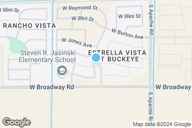 Map image of the property - Broadway North at Estrella Vista