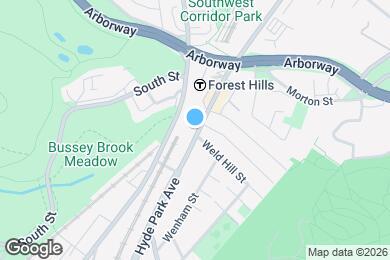 Map image of the property - 131 Hyde Park Ave