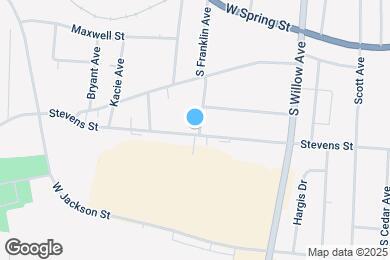 Map image of the property - 413 W Stevens St