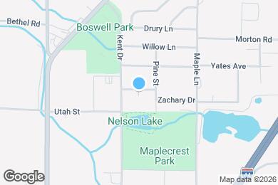 Map image of the property - 1306 S Nelson Ct