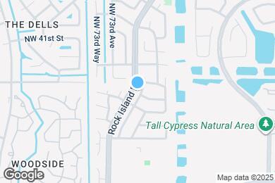 Map image of the property - 3914 NW 72nd Dr