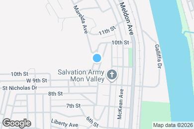 Map image of the property - 853 Heslep Ave