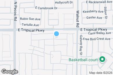 Map image of the property - 3740 Rocklin Peak Ave