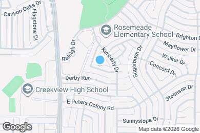 Map image of the property - 1429 Homestead Ln