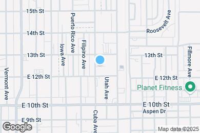 Map image of the property - 1216 Cuba Ave