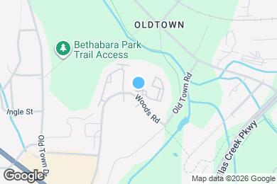 Map image of the property - Pines at Bethabara