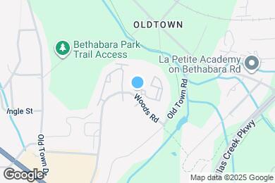 Map image of the property - The Pines at Bethabara