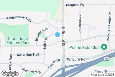Map image of the property - 18 Stonehaven Dr