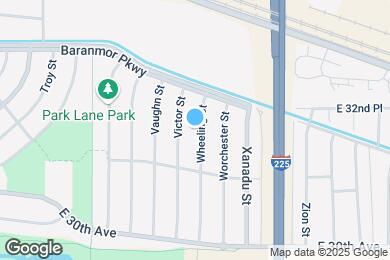 Map image of the property - 3149 Wheeling St
