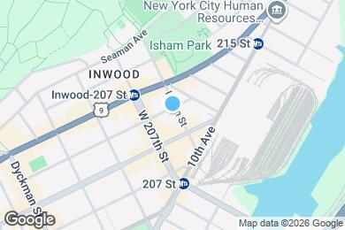 Map image of the property - 546 Isham St