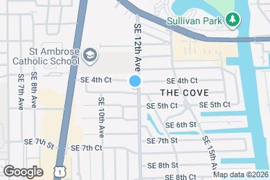 Map image of the property - 1117 SE 5th St