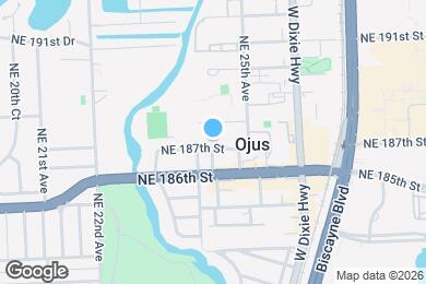 Map image of the property - 2431 NE 187th St