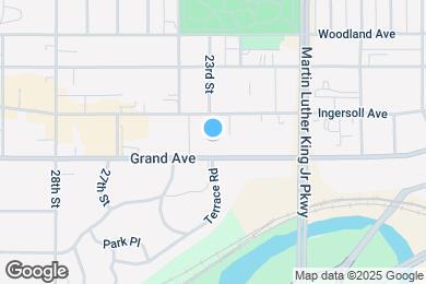 Map image of the property - 2225 Grand Ave