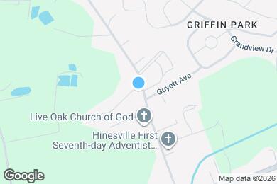 Map image of the property - 410 Live Oak Church Rd