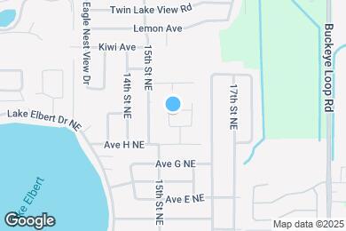 Map image of the property - 815 Lake Elbert Ct