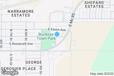 Map image of the property - 1009 E Watkins St