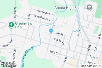 Map image of the property - 1257 Q St